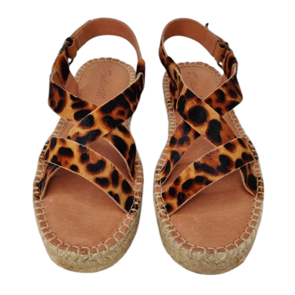 Madewell Leopard Print Sandals